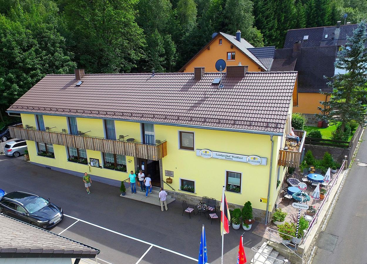 Landgasthof/Landhaus Waldlust Bischofsgrün Exteriér fotografie